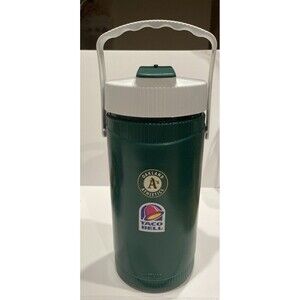 Vintage Oakland A’s and Taco Bell Thermos Made I USA